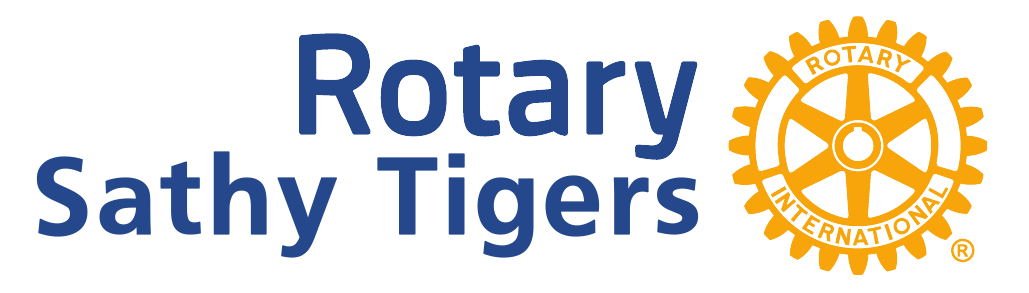 ROTARY SATHY TIGERS Logo